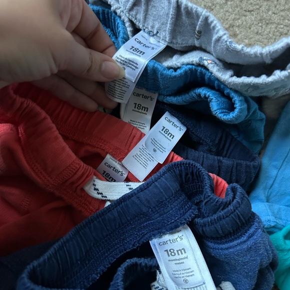 Carter’s Baby Boy Cotton Pull On Shorts - Picture 7 of 8